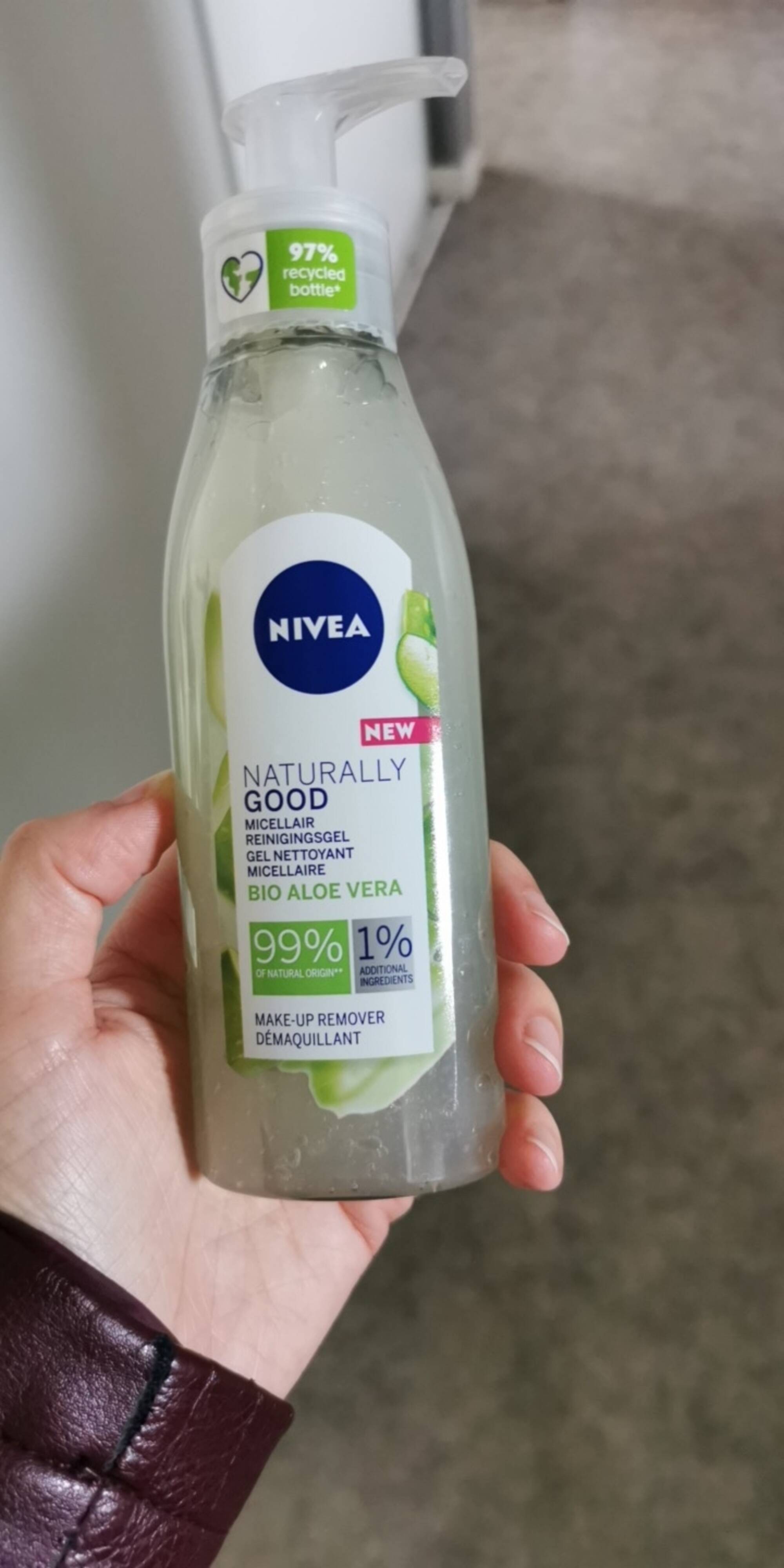 NIVEA - Naturally good - Gel nettoyant micellaire bio aloe vera