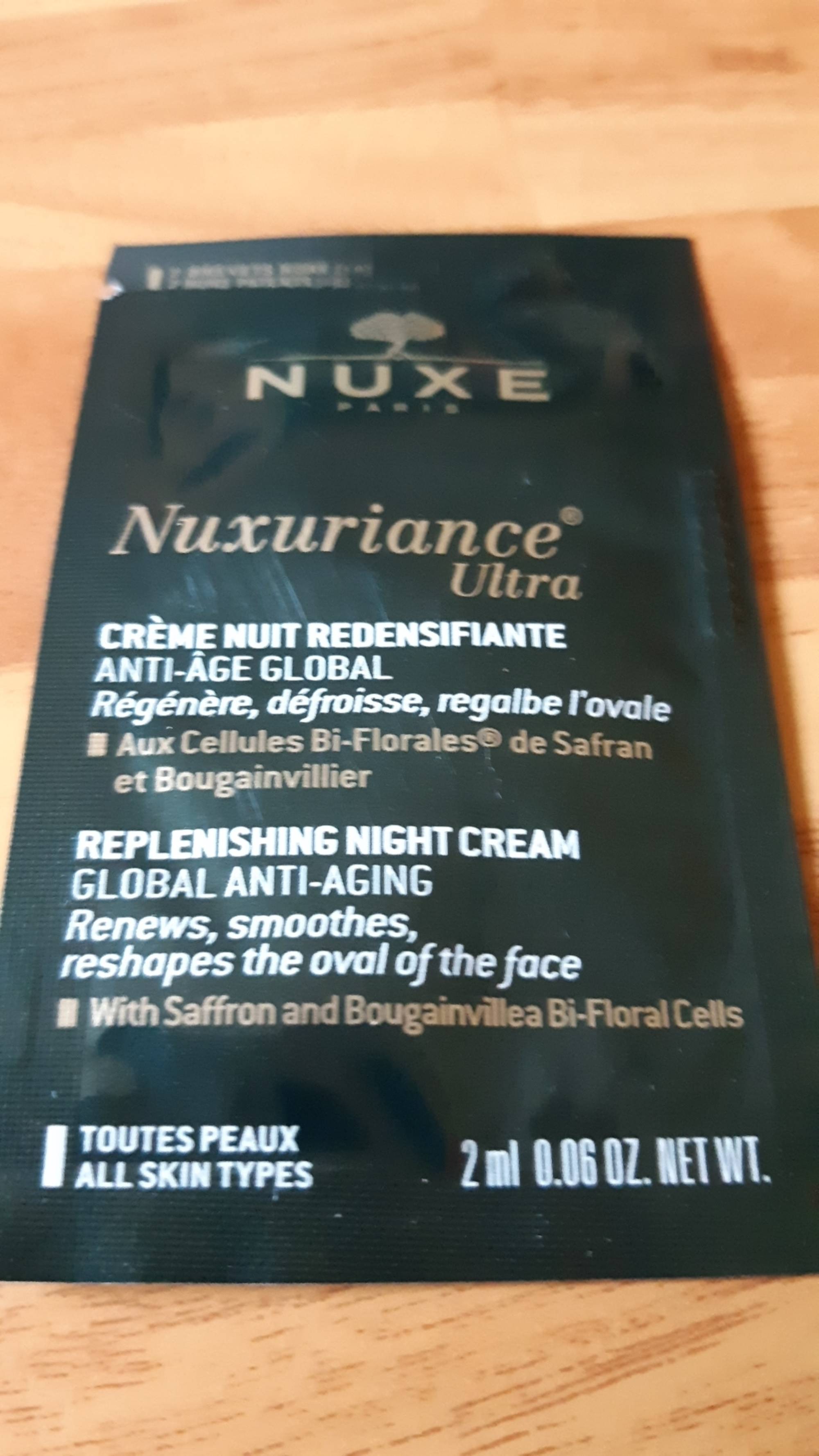 NUXE - Crème nuit redensifiante anti-âge global