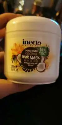 INECTO - Noix de coco - Masque capillaire intensif