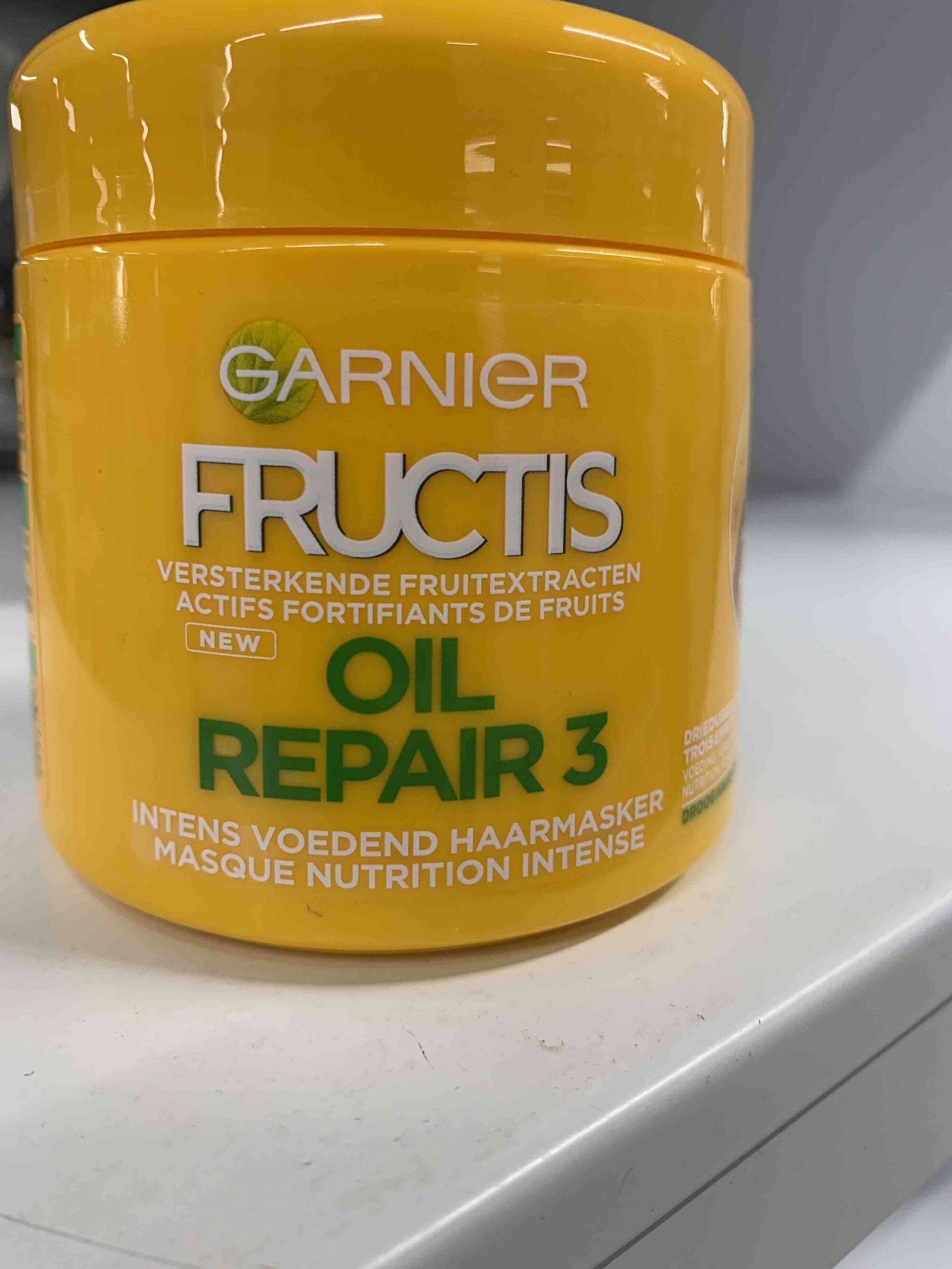 GARNIER - Fructis oil repair 3 - Masque nutrition intense