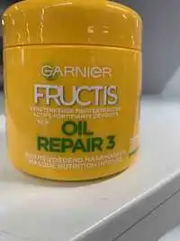 GARNIER - Fructis oil repair 3 - Masque nutrition intense