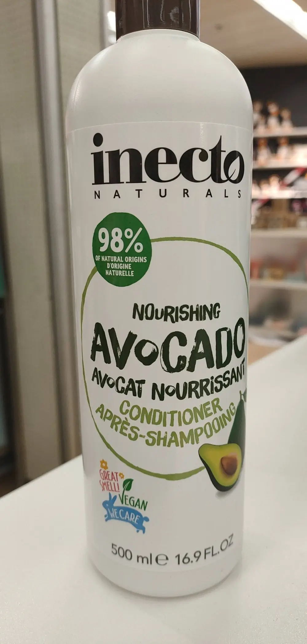 Intecto Conditioner Composition INECTO Nourishing Avocado - Conditioner - Que Choisir Ensemble
