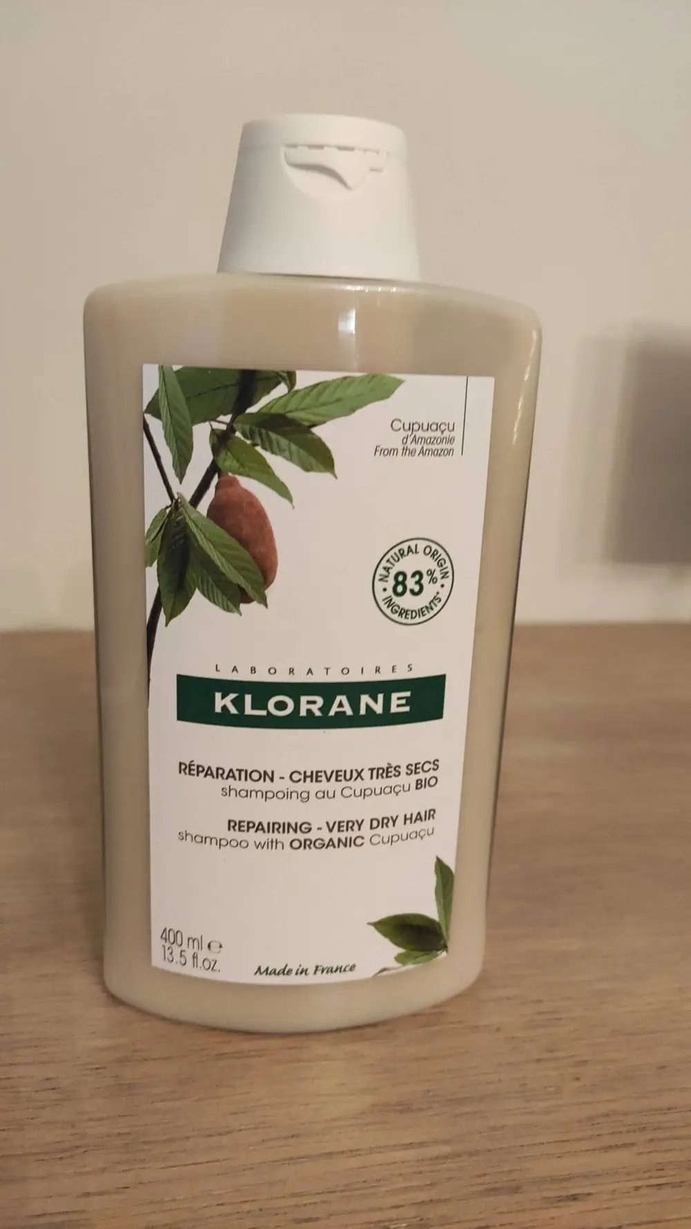 KLORANE - Réparation cheveux très secs - Shampooing au cupuaçu bio