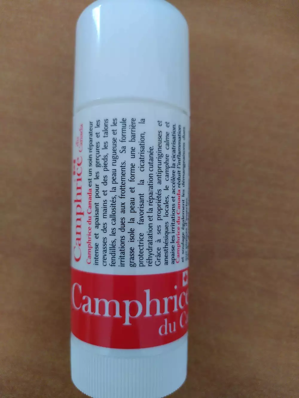 LABORATOIRE DE L'HOMME DE FER - Camphrice du canada