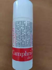 LABORATOIRE DE L'HOMME DE FER - Camphrice du canada