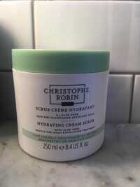 CHRISTOPHE ROBIN - Scrub crème hydratant à l'aloe vera