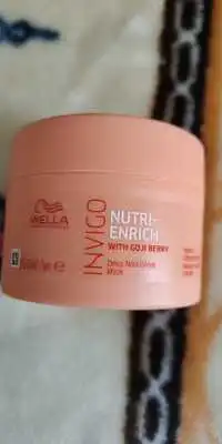 WELLA - Invigo nutri-enrich - Deep nourishing mask