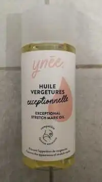 YNÉE - Huile vergetures exceptionnelle