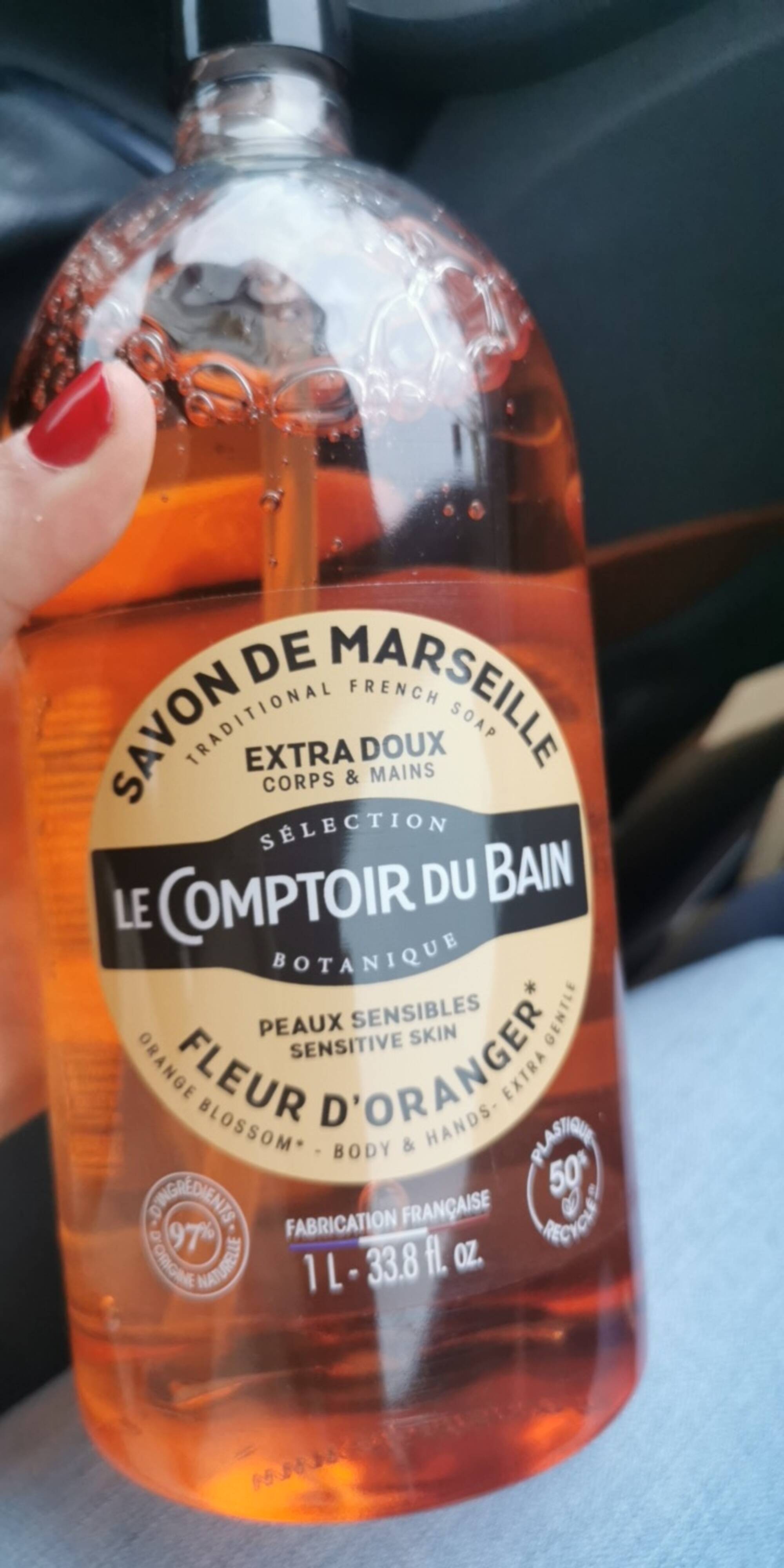 LE COMPTOIR DU BAIN - Savon de Marseille extra doux à la fleur d'oranger