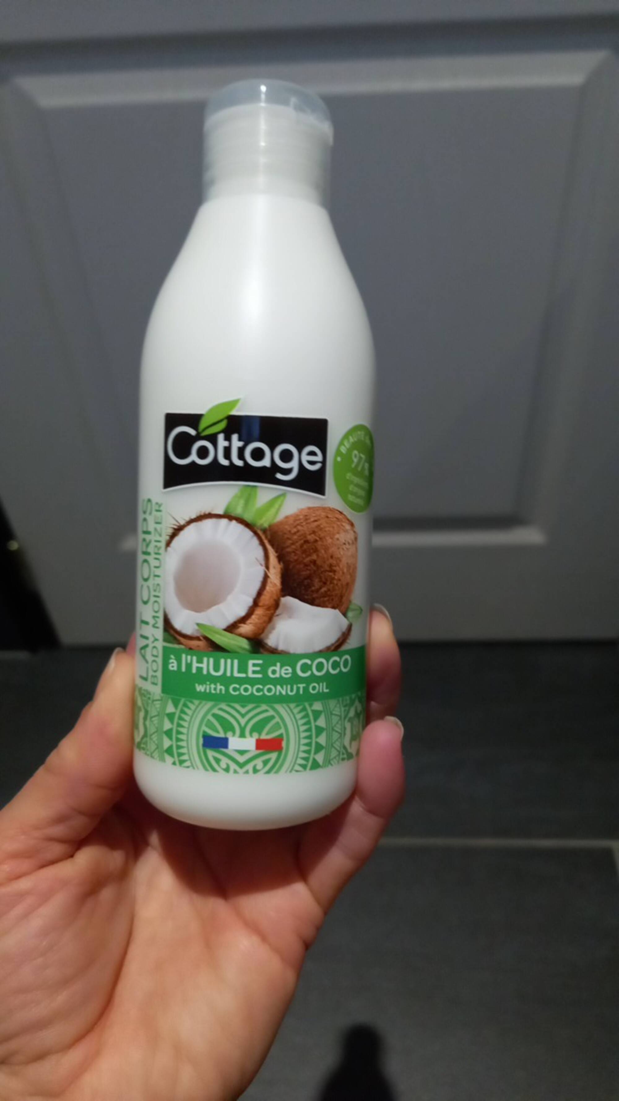 COTTAGE - Lait corps à l'huile de coco