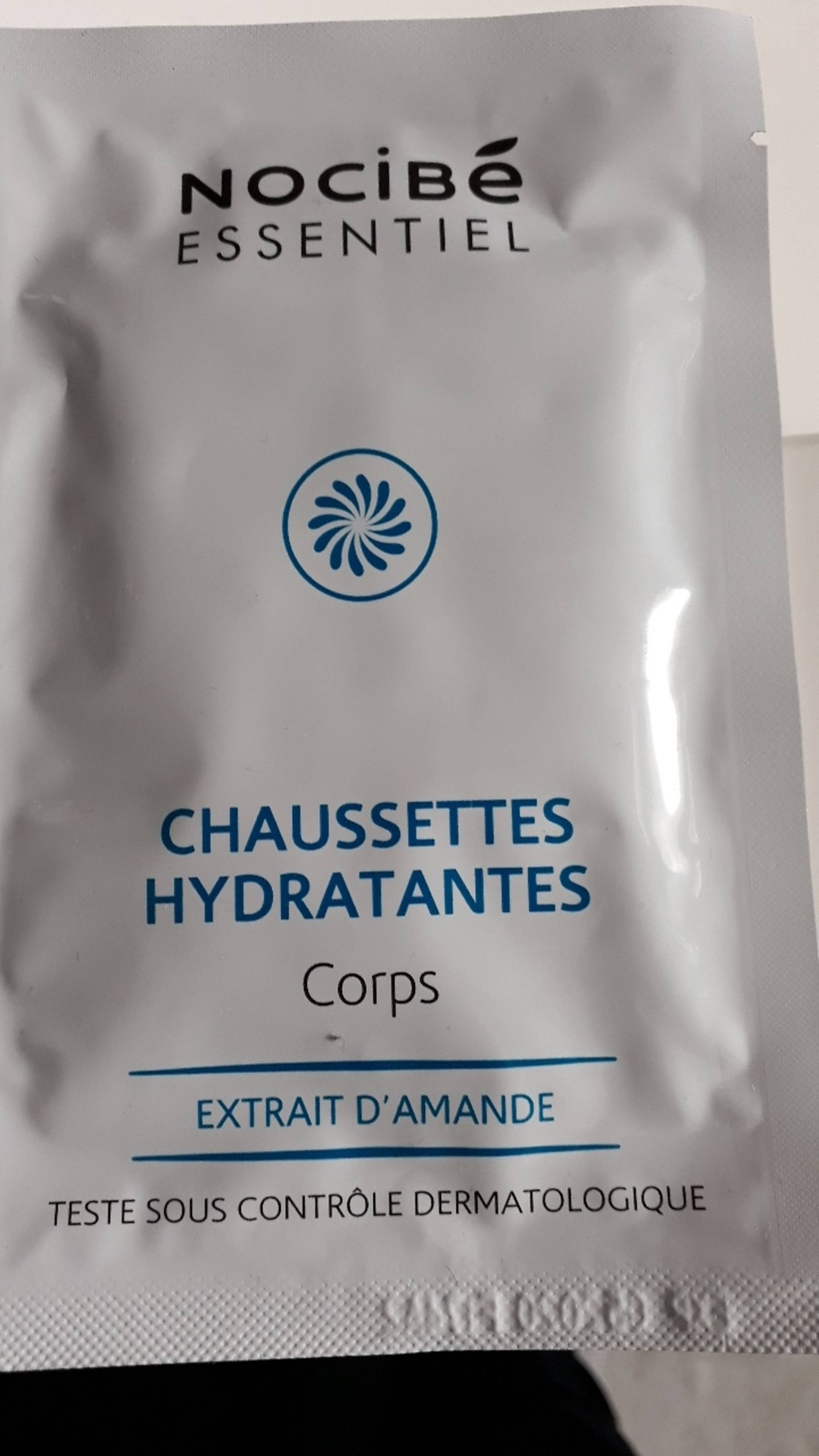NOCIBÉ - Essentiel - Chaussettes hydratantes extrait d'amande