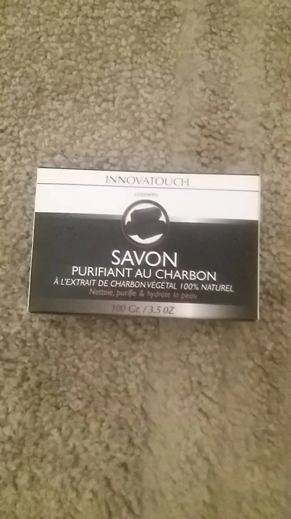 INNOVATOUCH - Savon purifiant au charbon