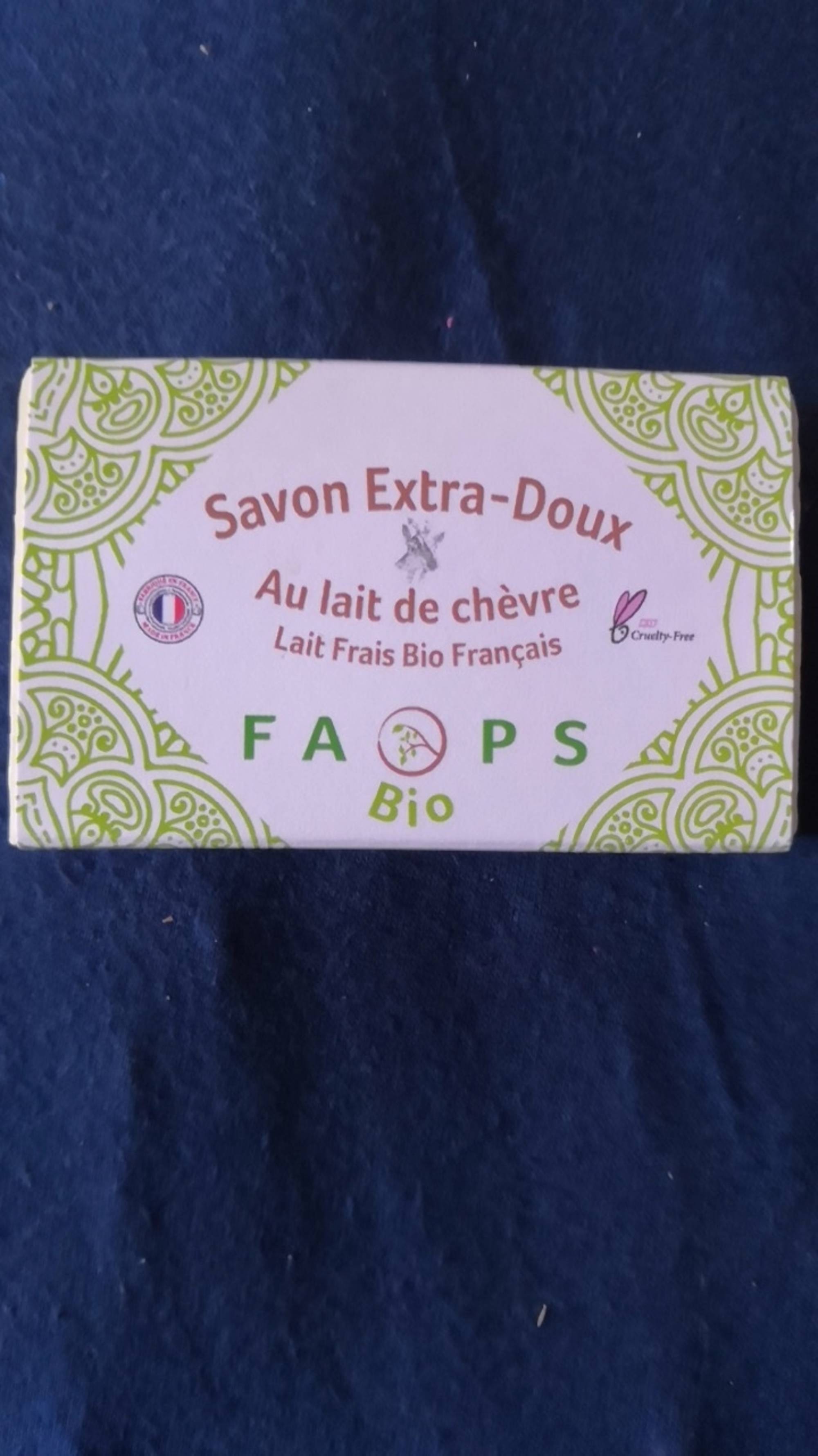 FAOPS - Savon extra-doux au lait de chèvre bio