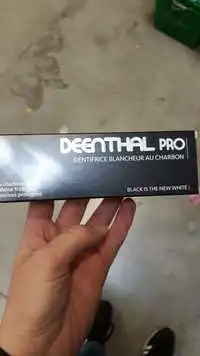 DEENTHAL PRO - Dentifrice blancheur au charbon