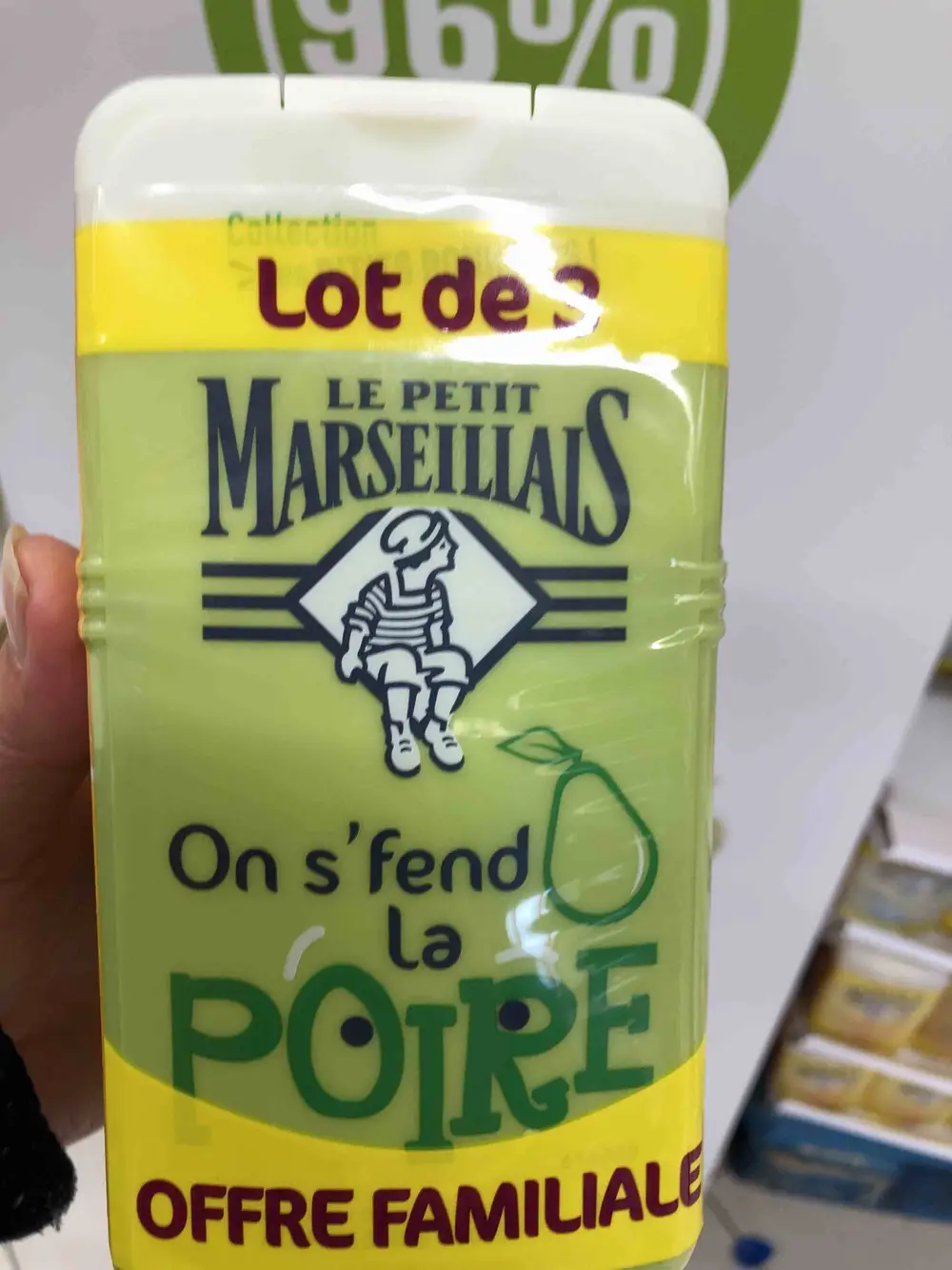 LE PETIT MARSEILLAIS - Poire - Gel douche 