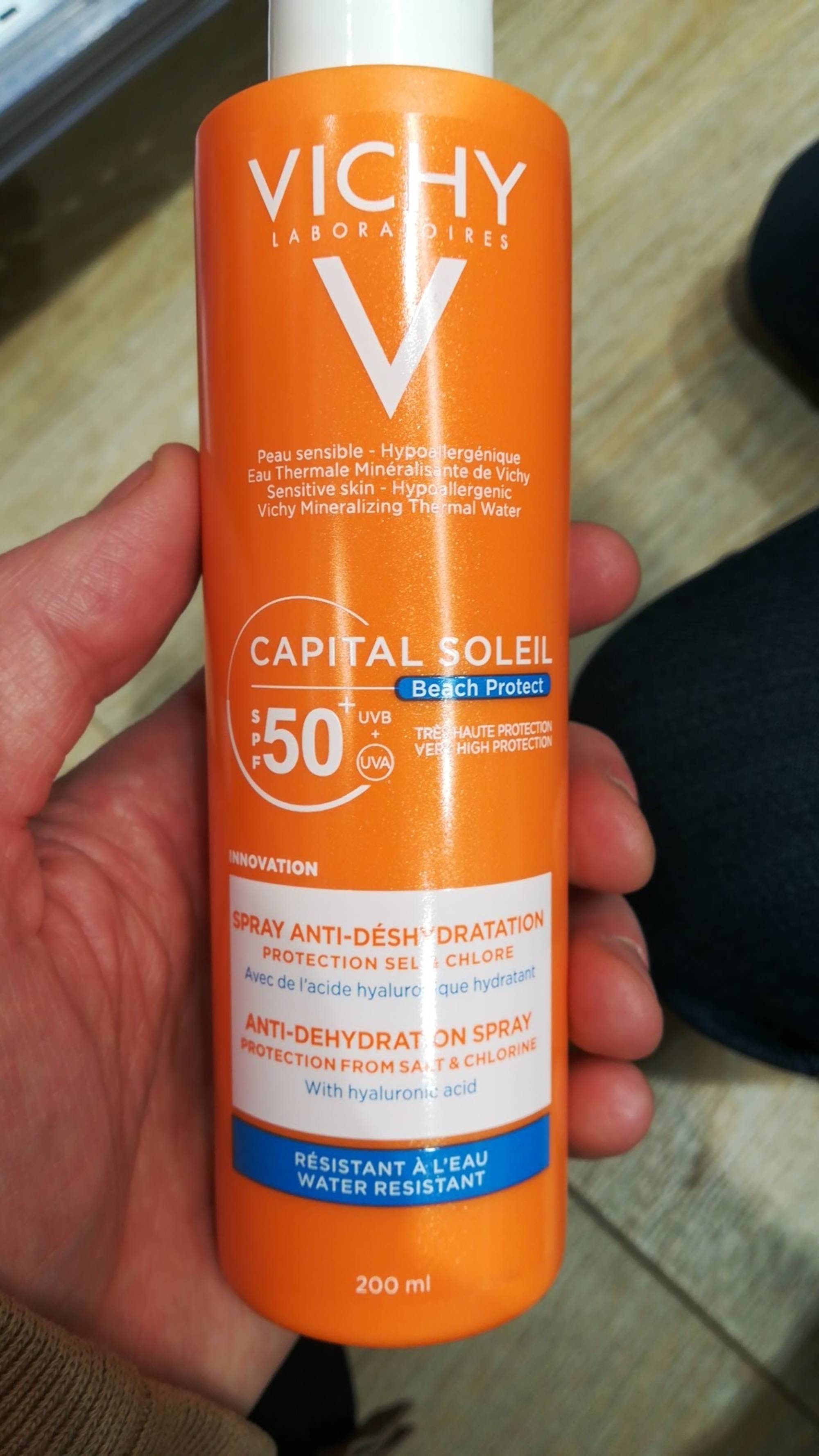 VICHY - Capital soleil - Spray anti-déshydratation SPF 50+