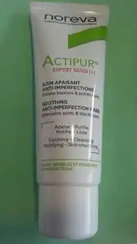 NOREVA - Actipur - Soin apaisant anti-imperfections