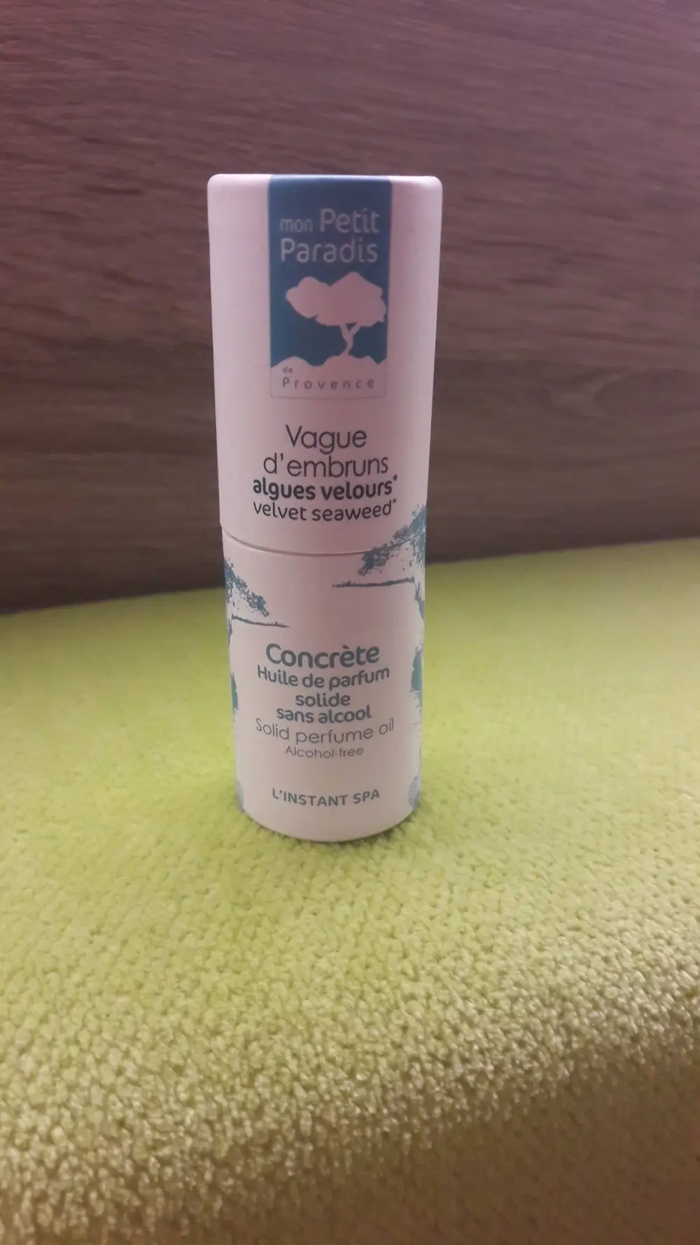 MON PETIT PARADIS - Vague d'embruns algue velours, concrète huile de parfum solide