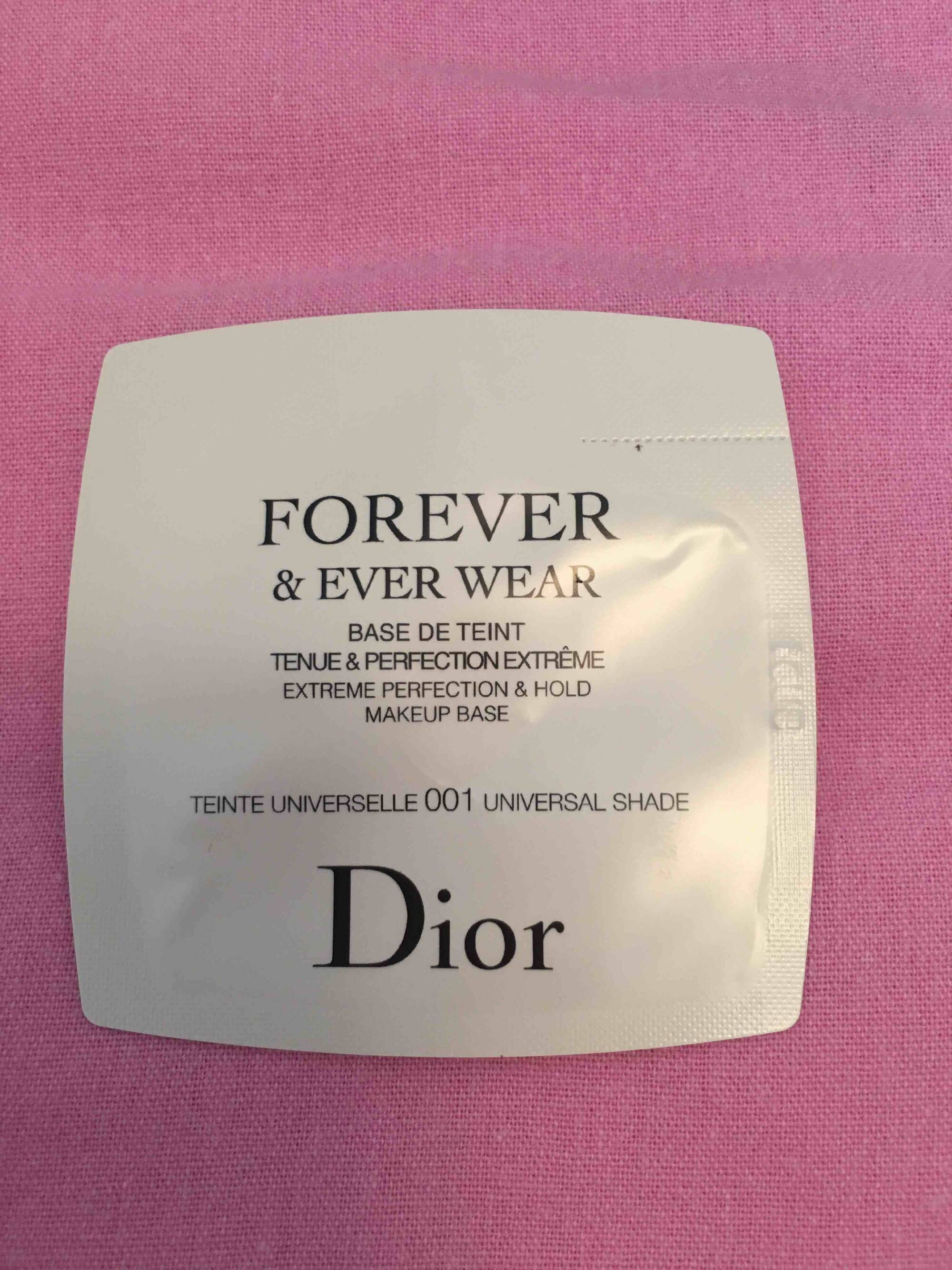 DIOR - Forever & ever wear - Base de teint