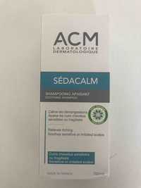 ACM - Sédacalm - Shampooing apaisant 