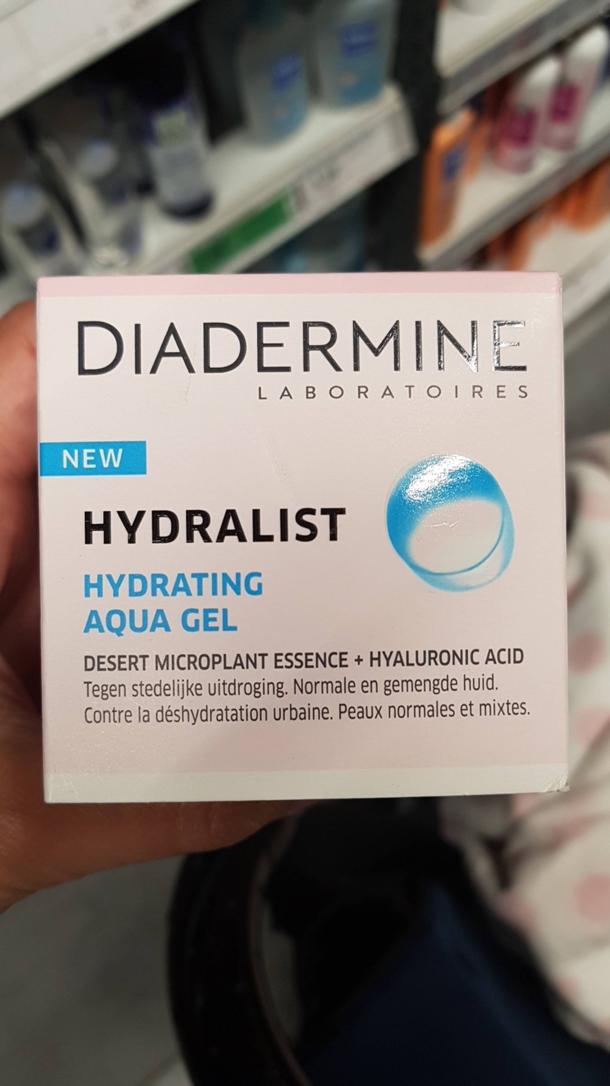DIADERMINE - Hydralist - Hydrating aqua gel 