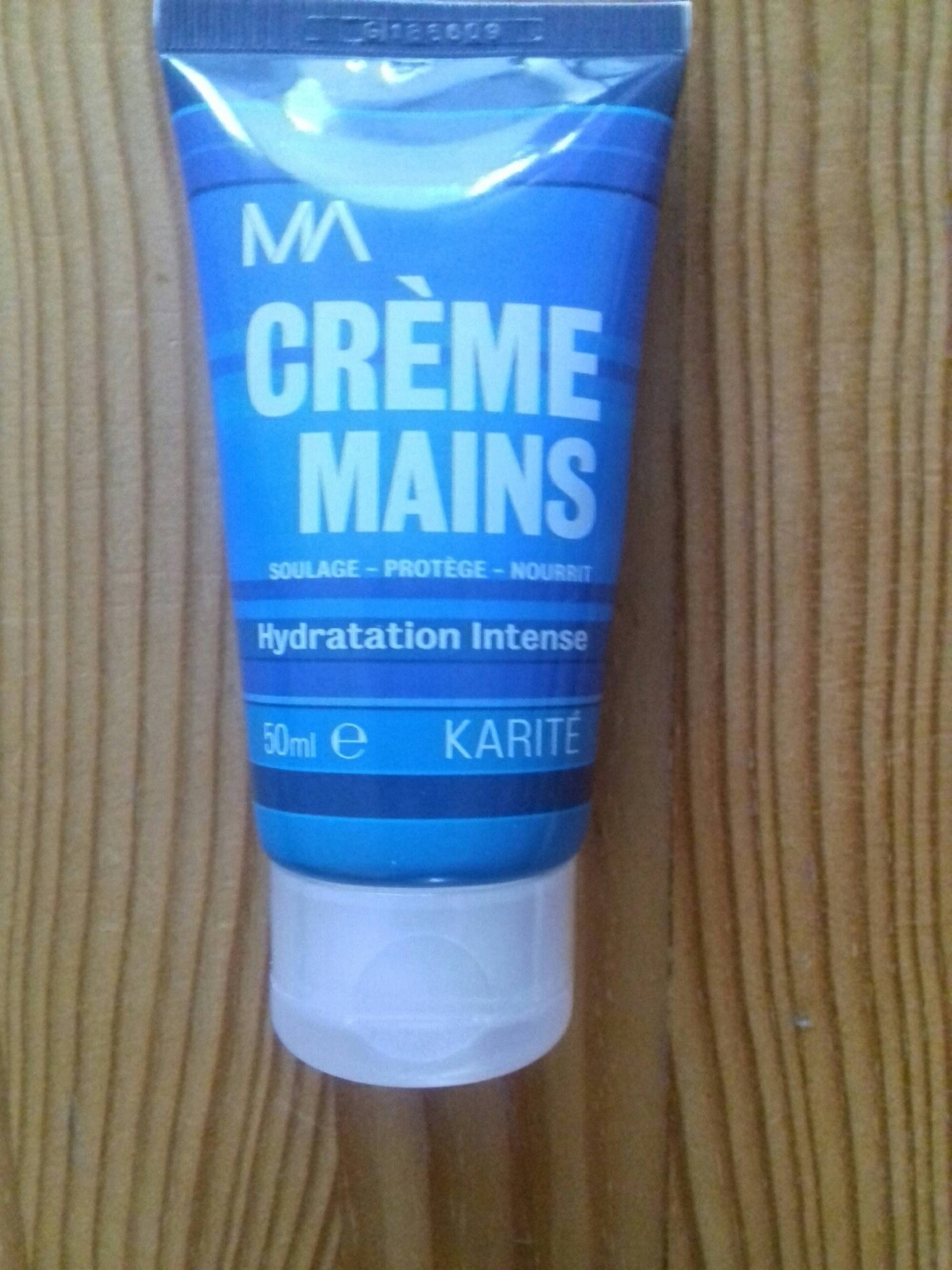 MA - Crème mains hydratation intense au karité