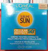 L'ORÉAL - Sublime sun - Crème teintée compacte multi-protectrice cellulaire