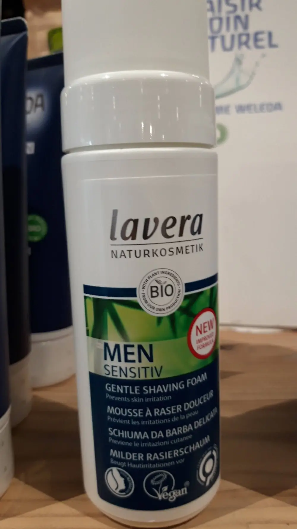 LAVERA - Men sensitive - Mousse à raser douceur