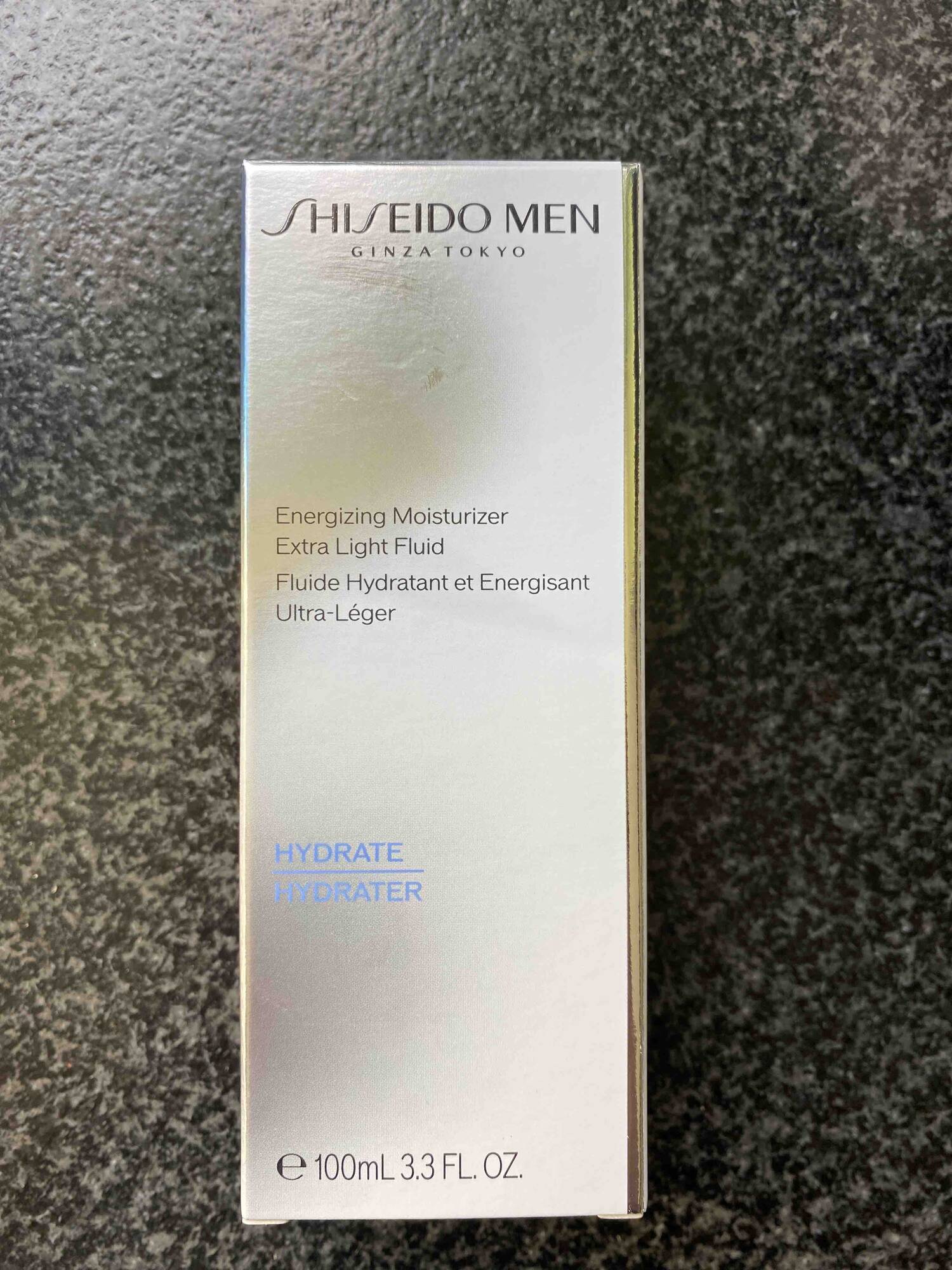 SHISEIDO - Men - Fluide hydratant et energisant ultra-léger