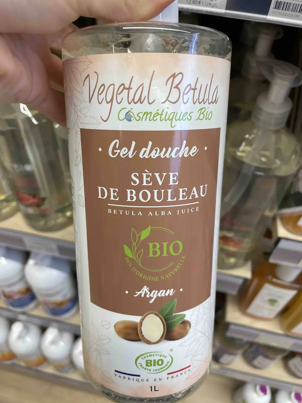 VEGETAL BETULA - Sève de bouleau - Gel douche