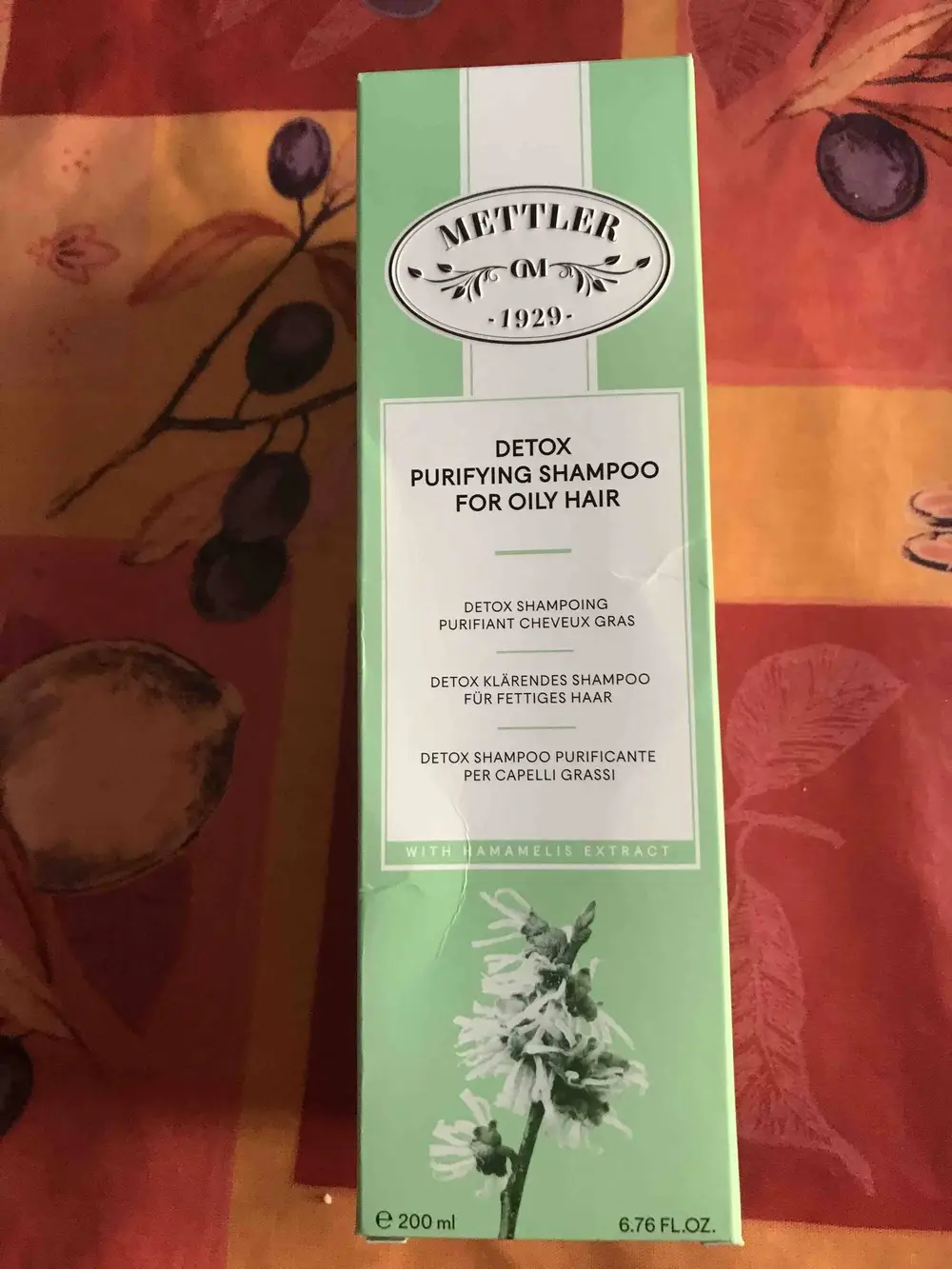 METTLER - Detox shampooing purifiant cheveux gras