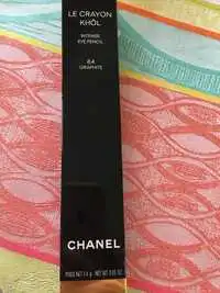 CHANEL - Le crayon khôl - Intense eye pencil