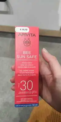 APIVITA - Bee sun safe - Gel-crème visage SPF 30