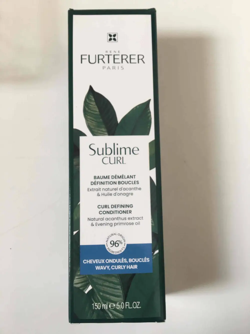 RENÉ FURTERER - Sublime Curl - Baume démêlant définition boucles