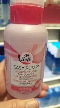 CARREFOUR - Easy pump - Dissolvant doux