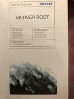 KORRES - Vetiver Root - Eau de toilette