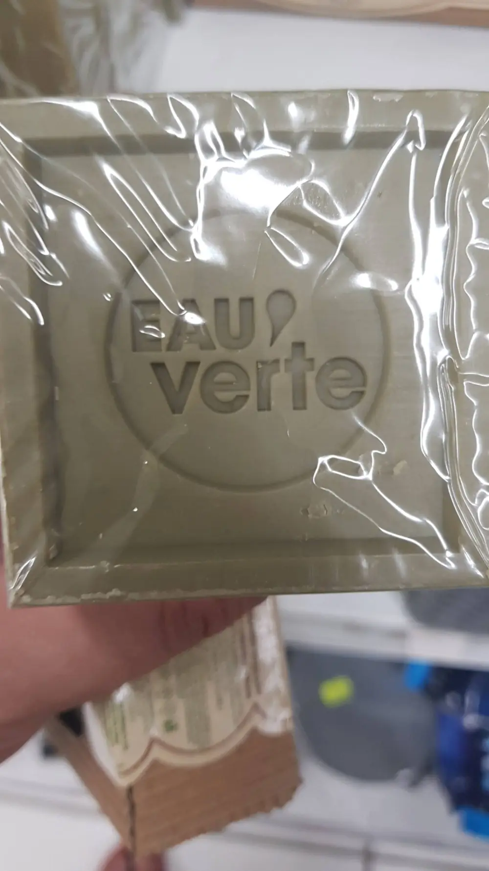EAU'VERTE - Savon cube de Marseille à l'huile d'olive