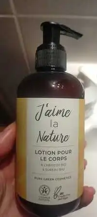 PURE GREEN COSMETICS - J'aime la nature - Lotion pour le corps