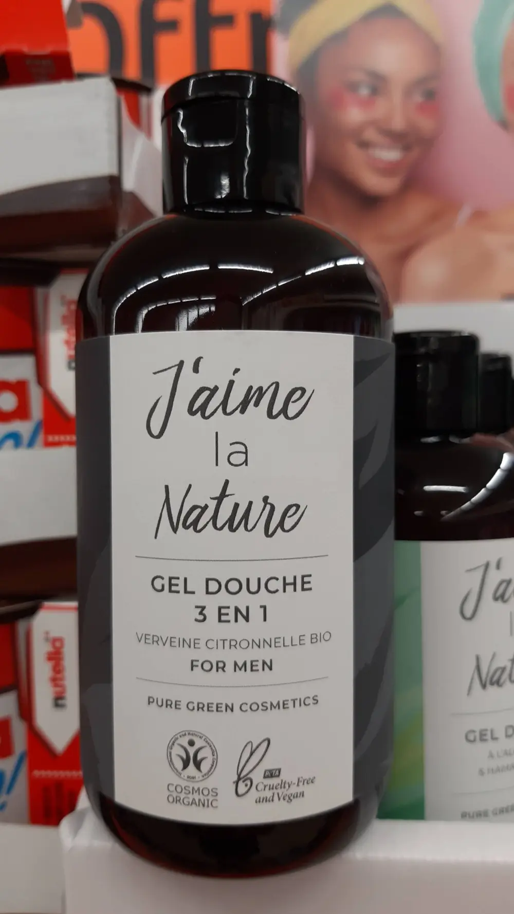 PURE GREEN COSMETICS - J'aime la nture - Gel douche 3 in 1 for men