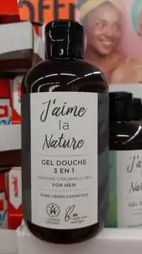PURE GREEN COSMETICS - J'aime la nture - Gel douche 3 in 1 for men