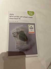 ABIB - Mild acidic pH sheet mask 