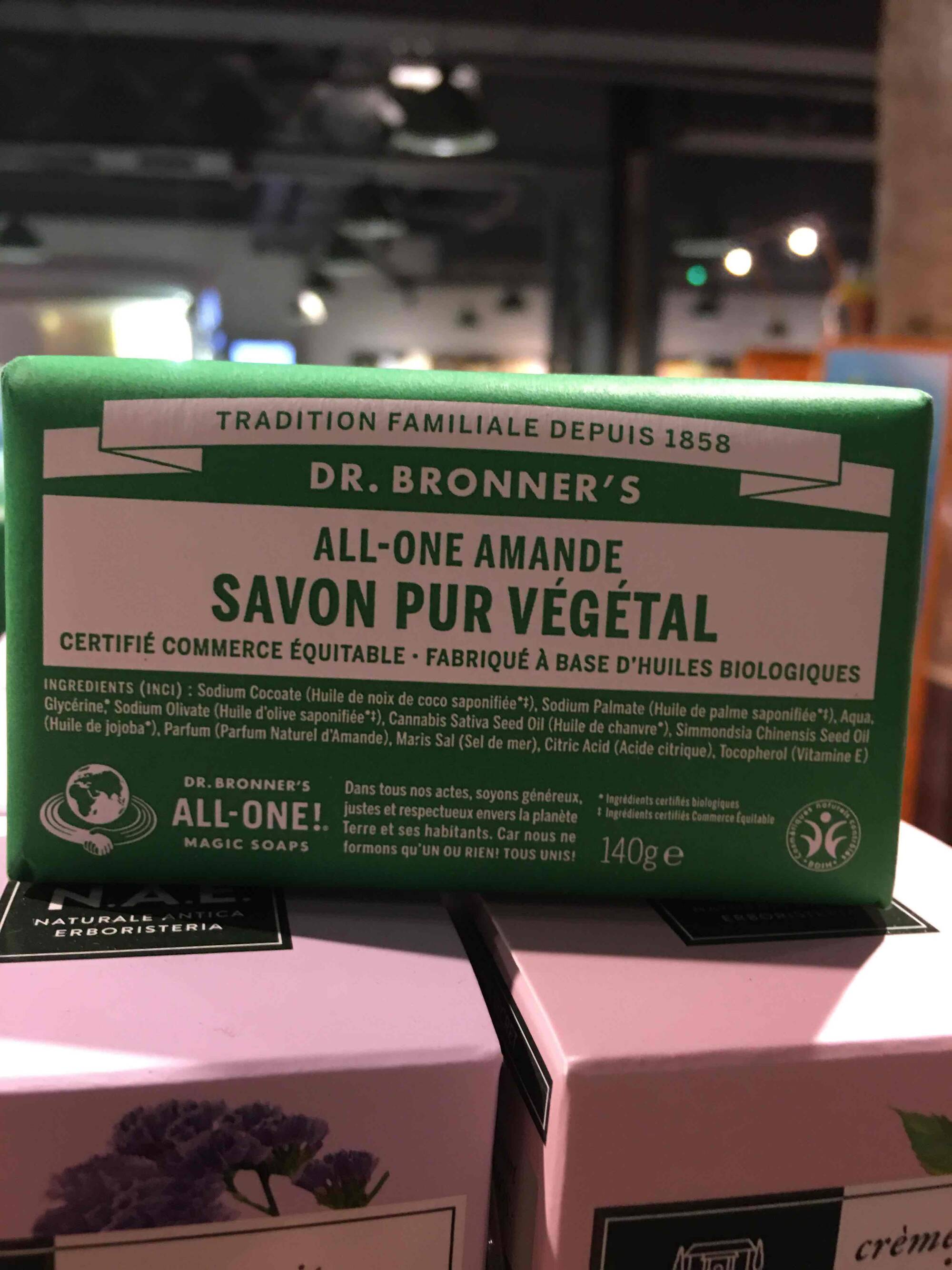 DR. BRONNER'S - Savon pur vegetal 