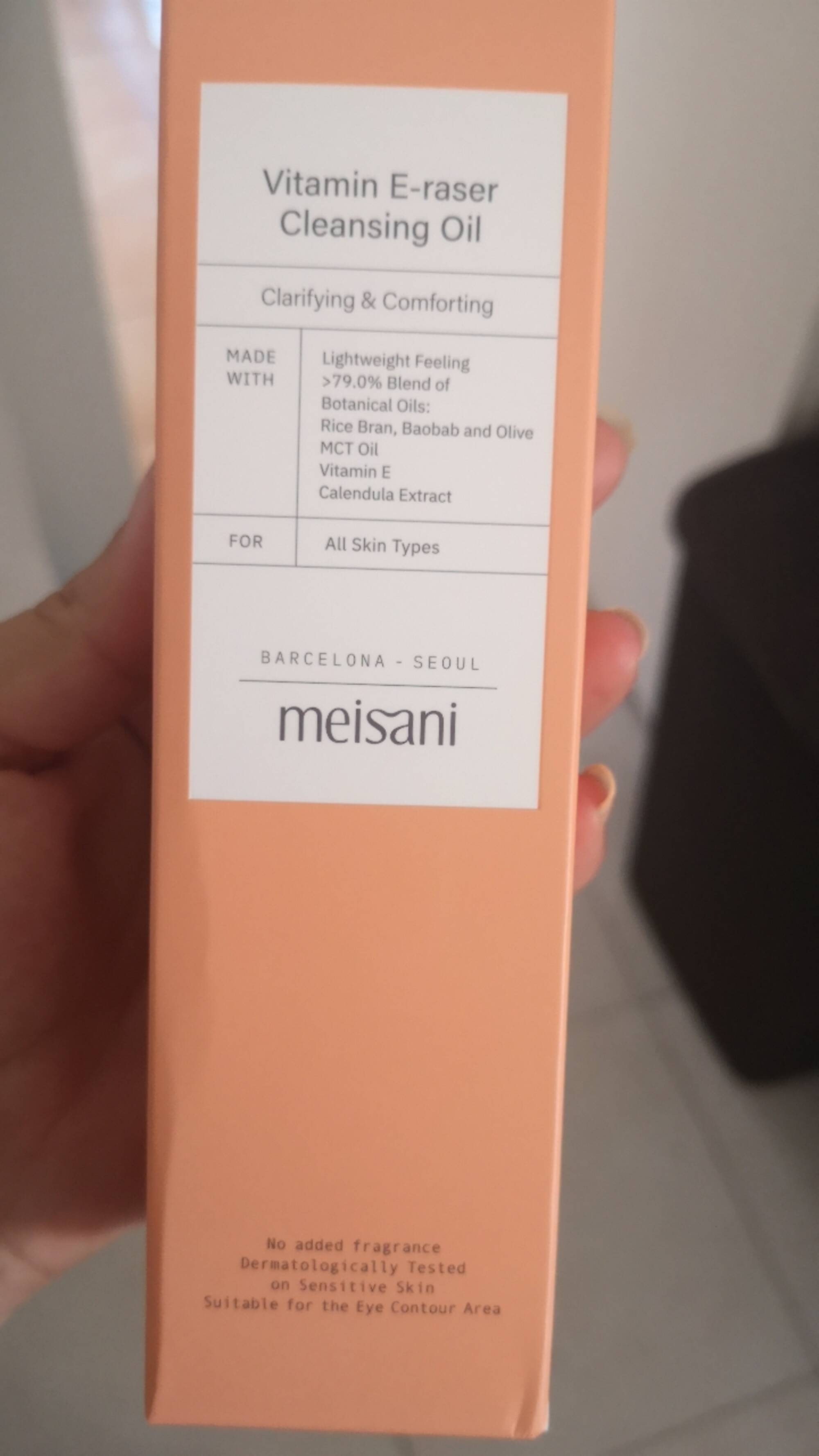 MEISANI - Vitamin E-raser - Cleansing oil