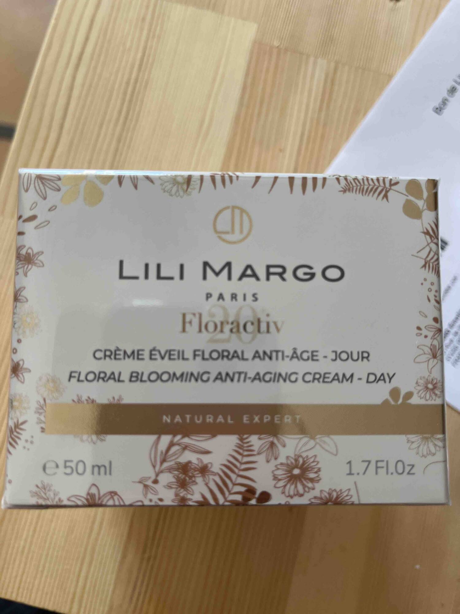 LILI MARGO - Floractiv - Crème éveil floral anti-âge