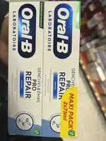 ORAL-B - Pro repair Gensives & émail - Dentifrice original