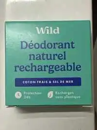 WILD - Recharge déodorant naturel
