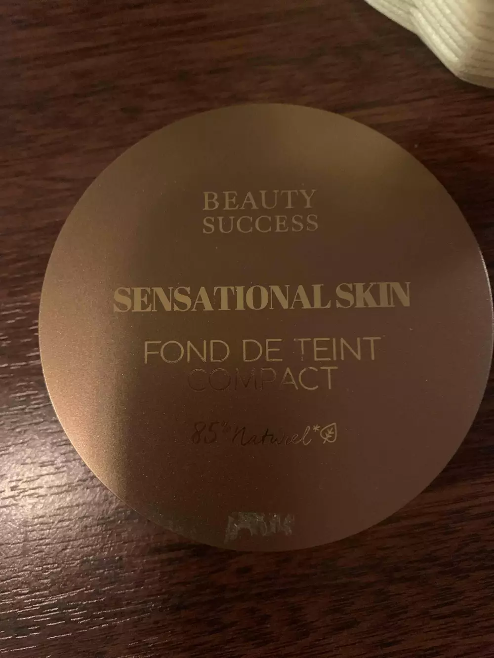 BEAUTY SUCCESS - Sensationalskin - Fond de teint compact amande n°20