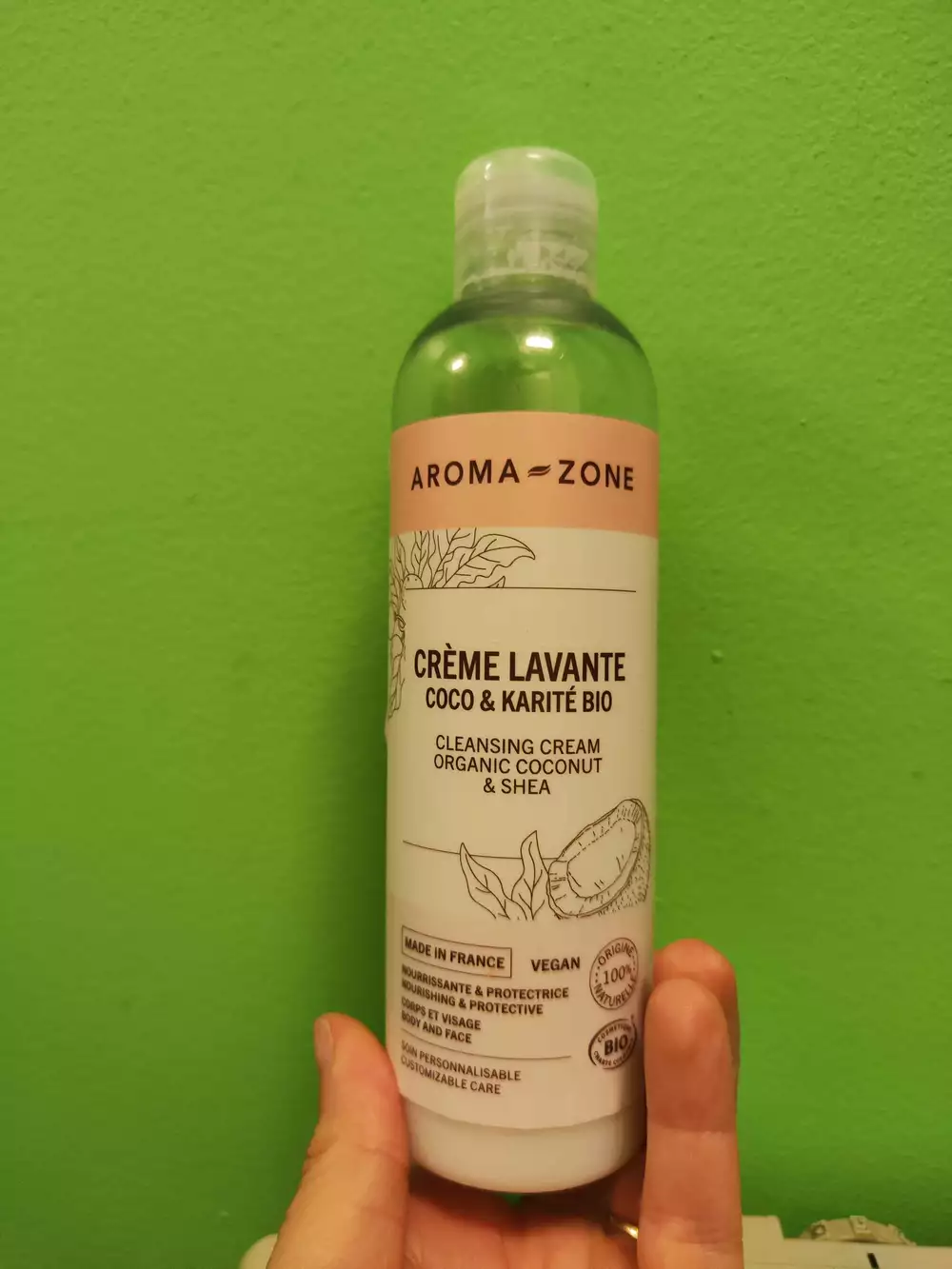 AROMA-ZONE - Crème lavante coco et karité bio