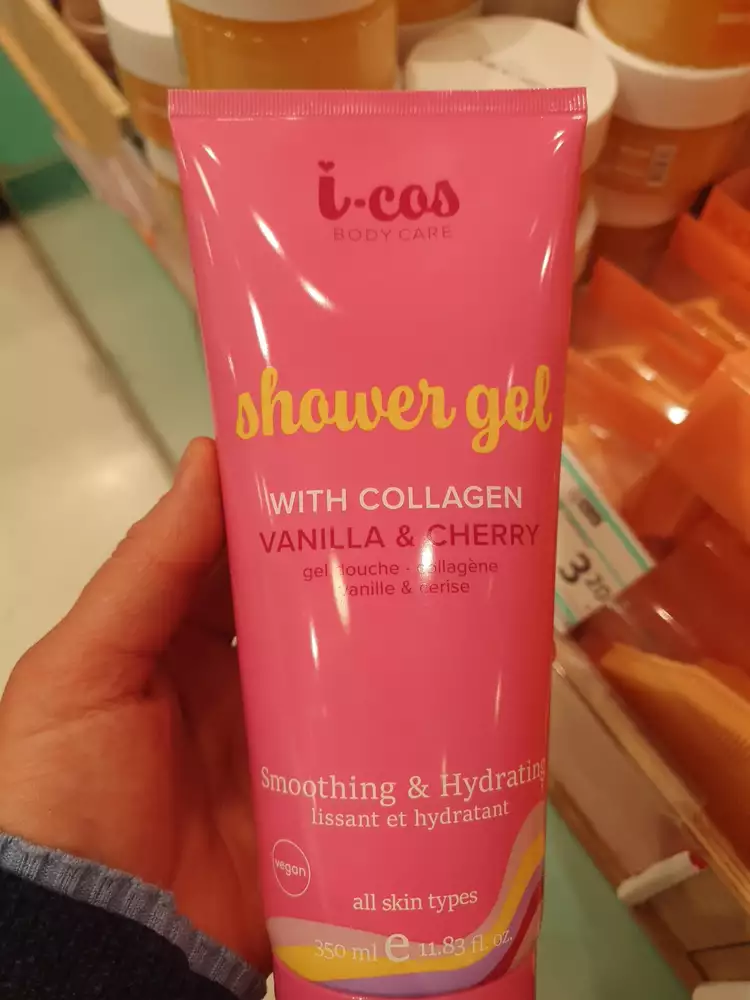 I-COS - Gels douche vanilla & cherry