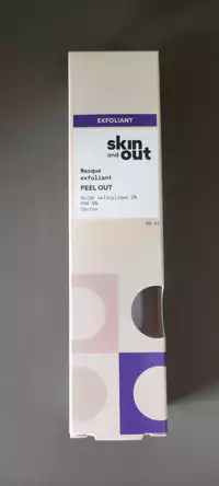SKIN AND OUT - Masque exfoliant peel out